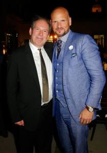 Honoree Hans Zimmer and Benefit Chairman, Matti Leshem 